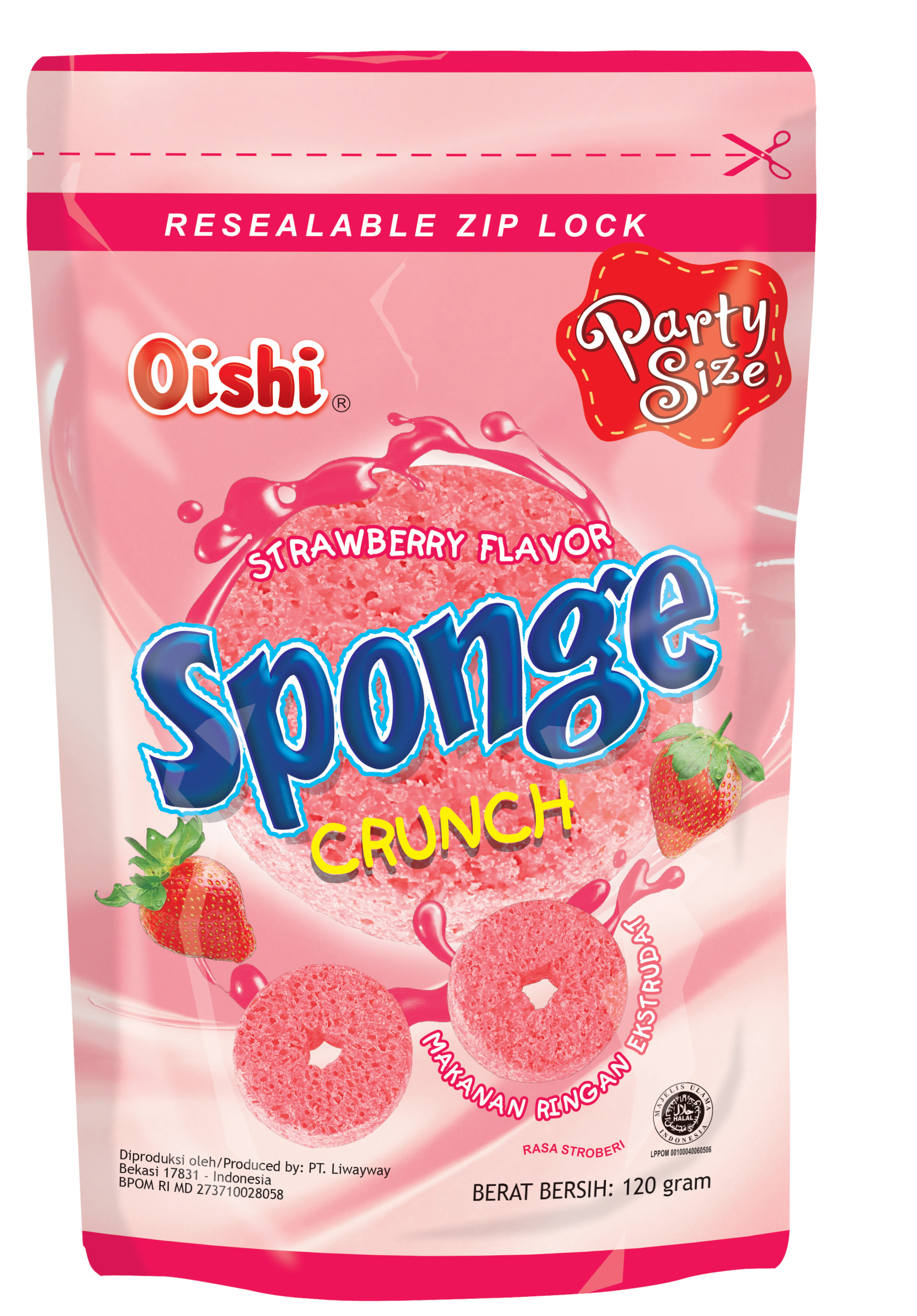 WS011 Oishi Sponge Strawberry Swee s Group Singapore Healthier 