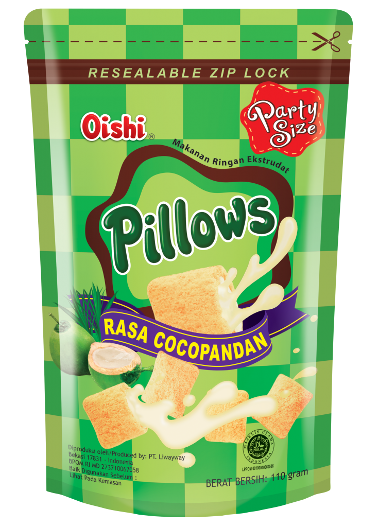 WS055 Oishi Pillows CocoPandan Swee's Group Singapore Healthier